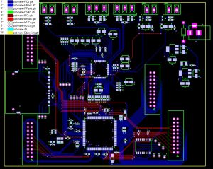 Gerber files board size